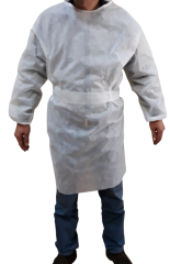 Önlük Tek Kullanımlık Tela Ziyaretçi Önlüğü