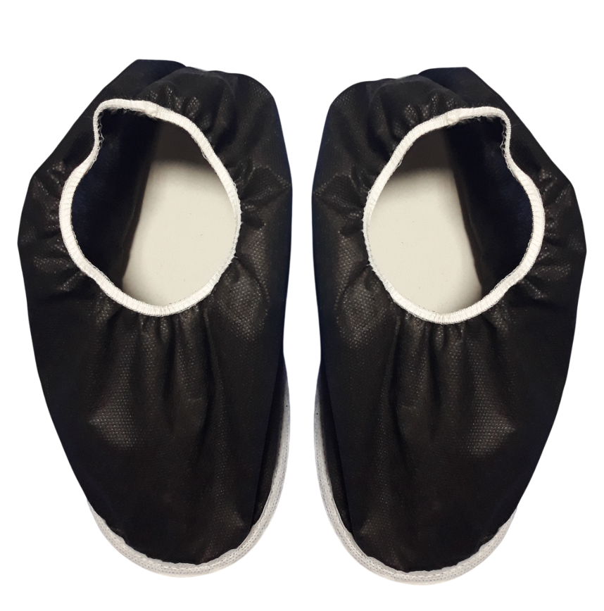 Tek Kullanımlık Tela Galoş Terlik siyah