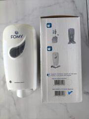 Fomy Sensörlü Dispenser Köpük Sabunluk Pil+ Adaptör Uyumlu Beyaz 1000 ml