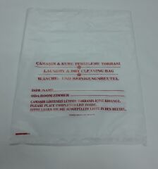 Çamaşır Kuru Temizleme Torbası Laundry Bag 40x50 cm Pe