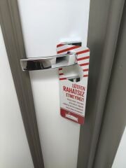 Kapı Kolu Talimatı DND Kartı 10 adet