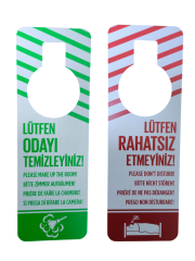 Kapı Kolu Talimatı DND Kartı 10 adet